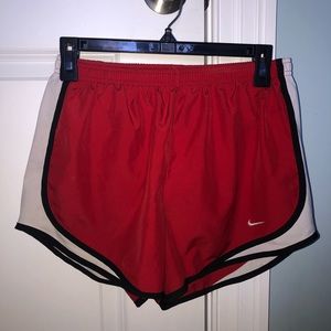 nike dri fit shorts red size M